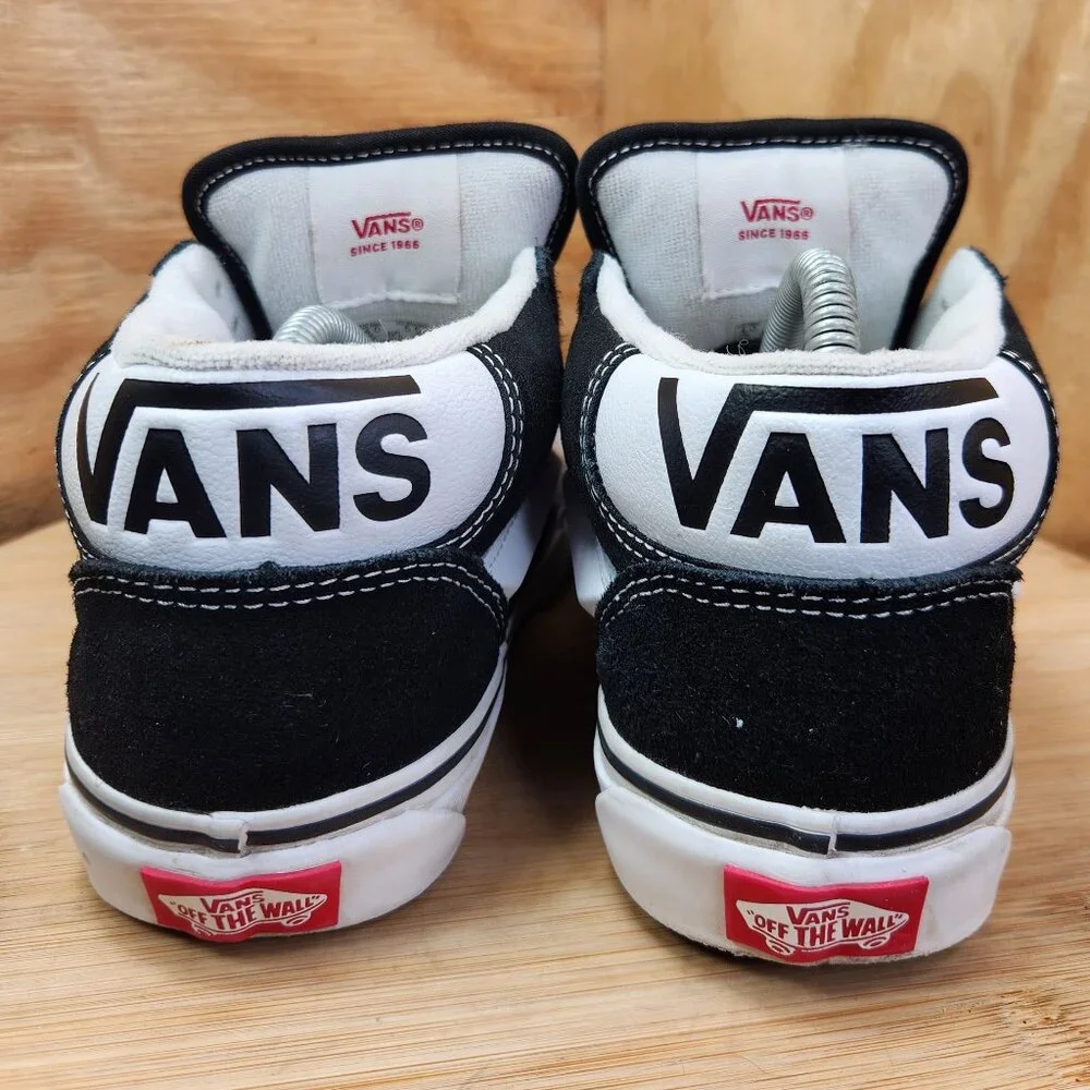 Vans Knu Mid Womens Black Sneakers Size 5.5 - Picture 5 of 9